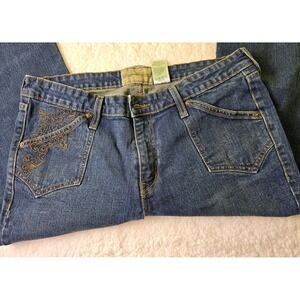14 Vintage Levi Strauss Signature Stretch Embroidered Front Pocket Faux Flap
